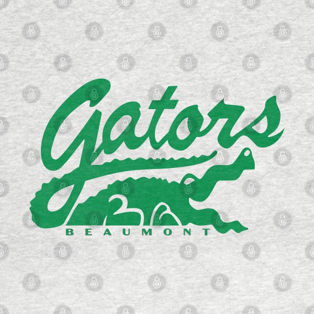 Defunct Beaumont Golden Gators Minor League Baseball 1986 by LocalZonly